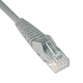 CAT6 GIGABIT SNAGLESS MOLDED PATCH CABLE, RJ45 (M/M), 1 FT., GRAY
