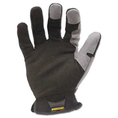Ironclad Workforce™ Gloves, Medium, Gray/Black, Pair