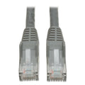 CAT6 GIGABIT SNAGLESS MOLDED PATCH CABLE, RJ45 (M/M), 5 FT., GRAY