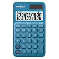Casio SL310UCBK Hand Held 10 Digit Calculator Blue