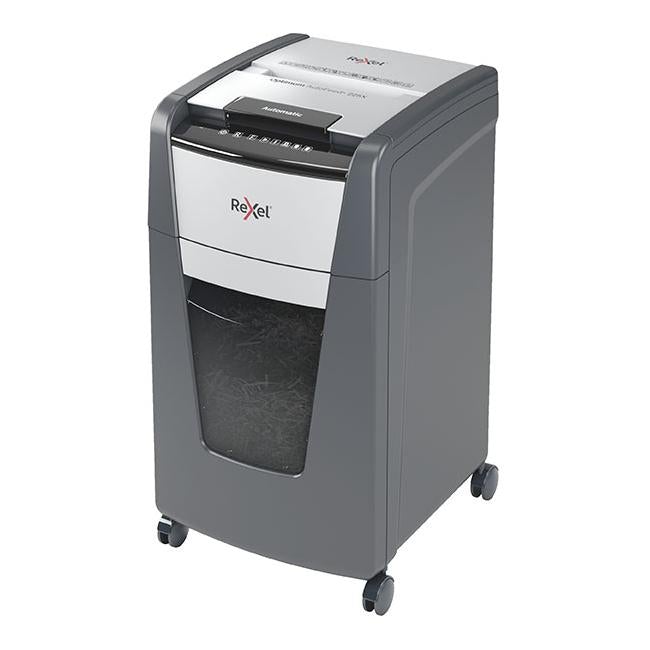 Rexel optimum autofeed shredder 225x cross cut